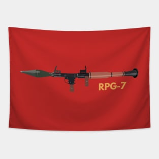 RPG-7 Soviet Grenade Launcher Tapestry