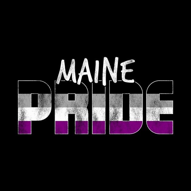 Maine Pride Asexual Flag by wheedesign
