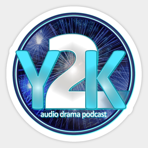 Y2k Audio Drama Podcast Original Logo Y2kpod Sticker Teepublic Pastel indie sticker pack sticker. teepublic