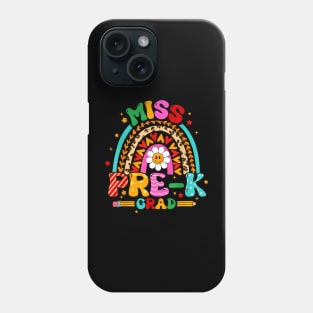 Kids Girl Miss Pre-K Grad Graduation Girl Last Day Of School Phone Case