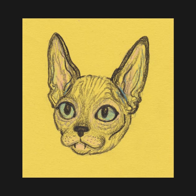 Sphinx cat by sadnettles