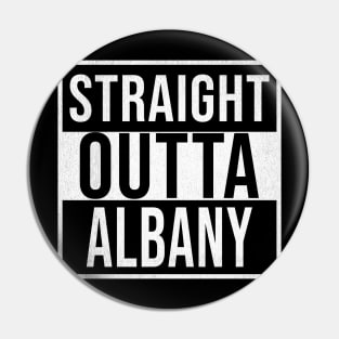 Straight Outta Albany - Gift for Australian From Albany in Western Australia Australia Pin