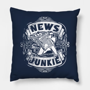 Addicted to News Pillow