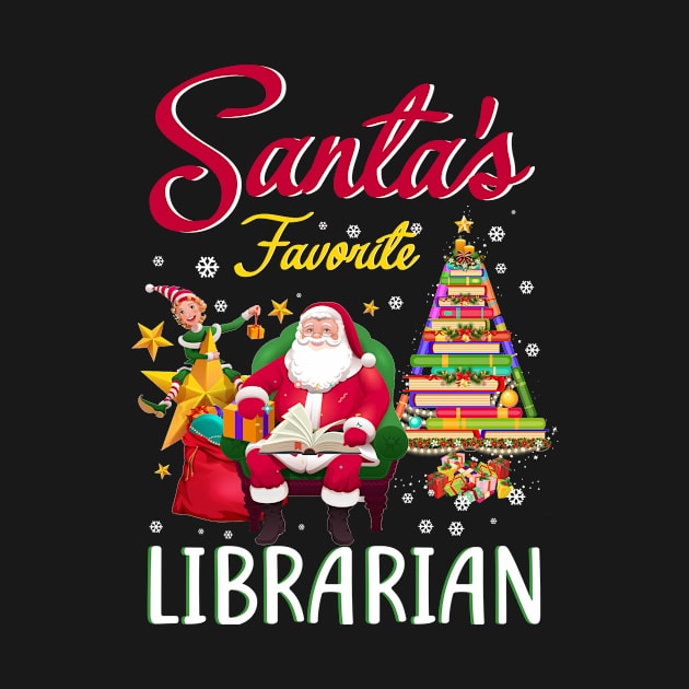 Christmas Xmas Holiday - Santa's Favorite Librarian by HouldingAlastairss