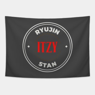 Itzy Ryujin stan logo Tapestry