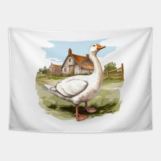 White Goose Tapestry