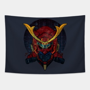 Red Samurai Tapestry