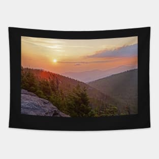 Adirondacks Sunrise from Phelps Mountain Summit Tapestry