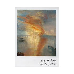 turner - sea on fire T-Shirt