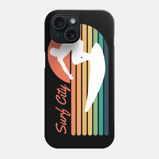 Surf City Surfing Vibes Tee! Phone Case by SocietyTwentyThree