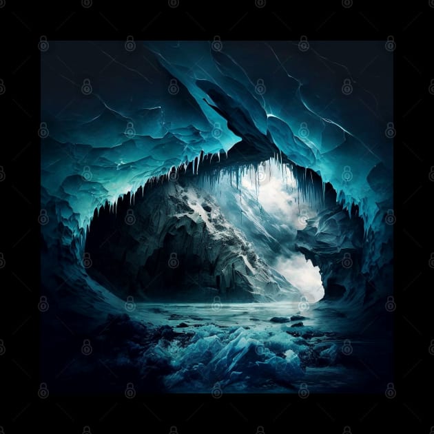 ICE cave by Buff Geeks Art