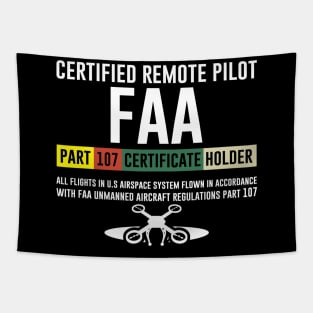 Certified Remote Drone Pilot FAA Tapestry