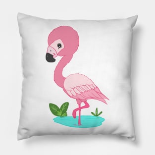 Cute flamingo Pillow