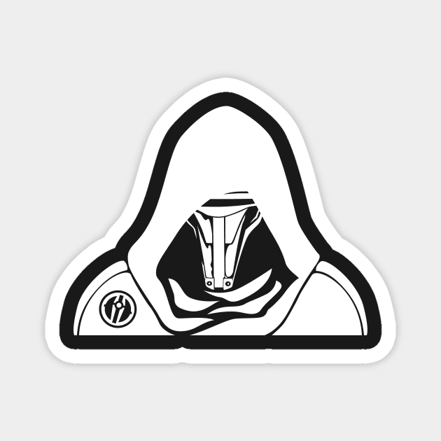 Darth Revan Peekaboo Magnet by HelveticaHero