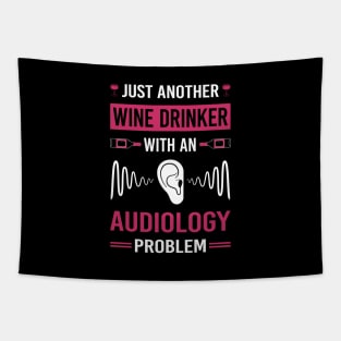 Wine Drinker Audiology Audiologist Tapestry