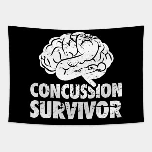 Survivor - Get Well Gift Cracked Skull Concussion Tapestry