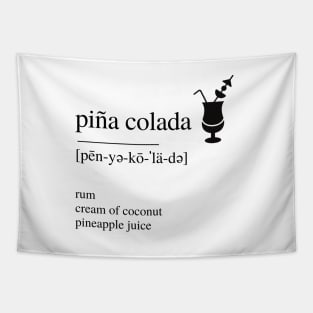 Piña Colada cocktail Tapestry