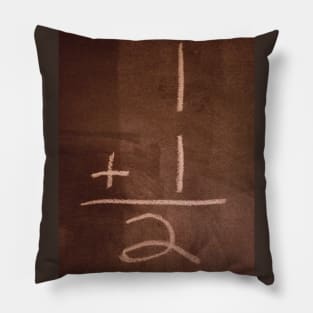 1+1=2 Pillow