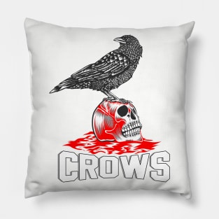 Crows Pillow