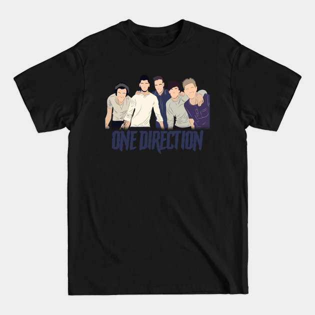 one direction friendship - Flat Design Style - T-Shirt one direction friendship - Flat Design Style - T-Shirt