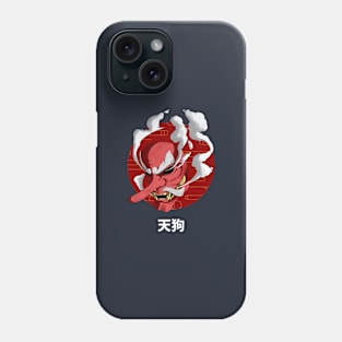 Tengu mask Phone Case