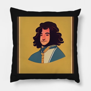 King Louis XIV | Comics style Pillow