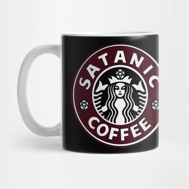 Satanic Starbuck Coffee Mugs