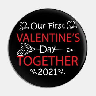 Our First Valentine's Day Together Pin