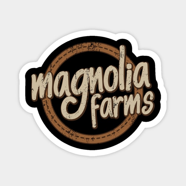 Magnolia Farms Magnet by JohnRelo