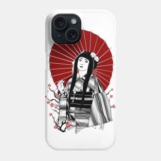 Lady blossom Phone Case