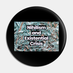 Nihilism and Existential Crisis. Doomer. Depressive mask. Pessimist. Nihilist. Depression. Ok doomer Pin