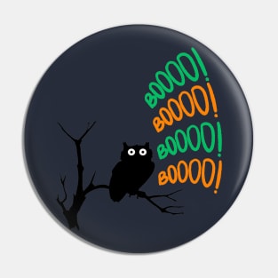 Halloween Owl Pin