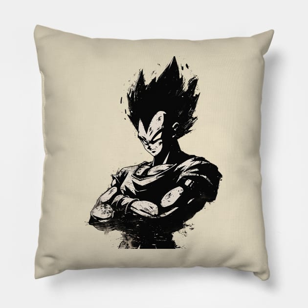 vegeta Pillow by pokermoment