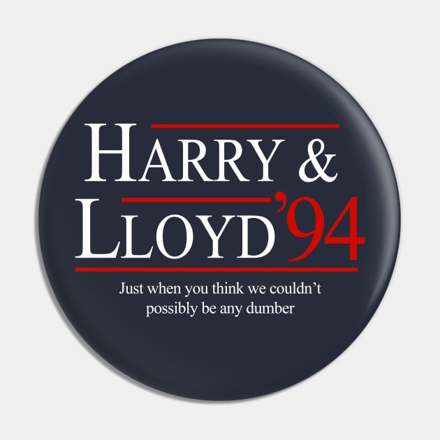 Harry & Lloyd '94 Pin by BodinStreet