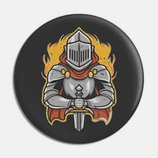 Proud Knight Pin