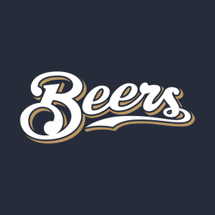 Milwaukee Beers - Navy T-Shirt