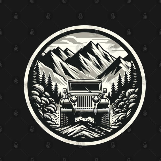 Jeep Wrangler 4x4 by Operate Dangerously Apparel