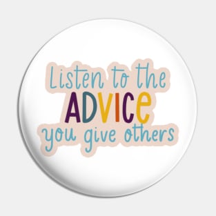 advice Pin