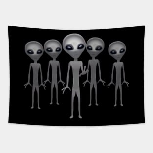 My Alien friends Tapestry