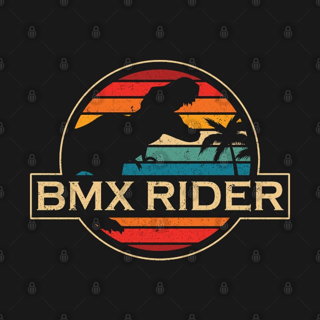 Bmx Rider Dinosaur by SusanFields