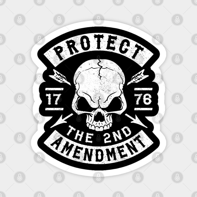 SECOND AMENDMENT - PRO NRA - PROTECT THE 2ND AMENDMENT Magnet by ShirtFace