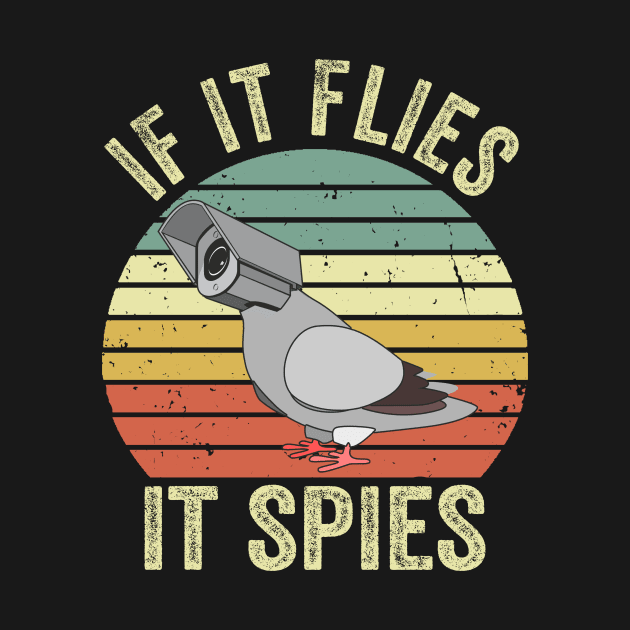 If It Flies It Spies Birds Conspiracy Theory by Visual Vibes