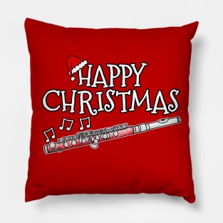 Christmas Piccolo Piccoloist Woodwind Musician Xmas 2022 Pillow