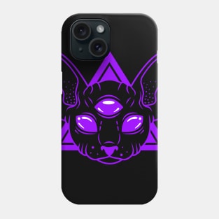 Psychic Familiar (purple) Phone Case