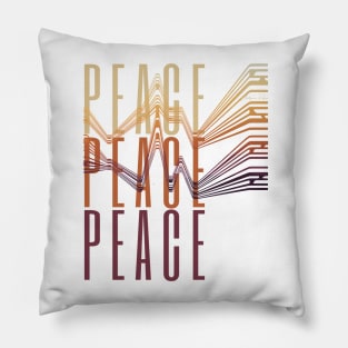 Peace and Growth mindset, productivity Pillow