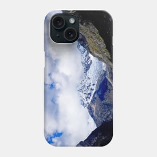 High altitude kayaking in the Andes Phone Case