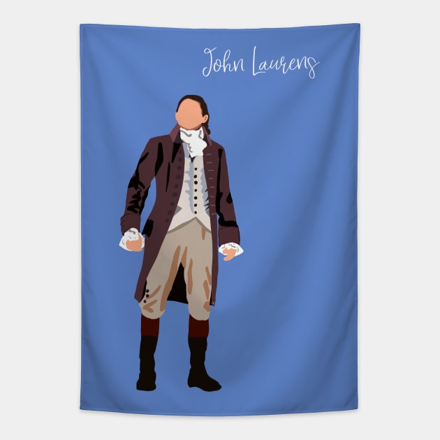 John Laurens Hamilton Tapestry by Bookishandgeeky