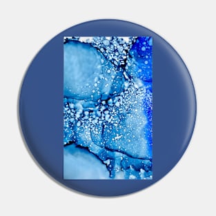 “Blue Lagoon Alcohol Ink Abstract” Pin