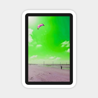 Beach Kiting No. 4 Magnet