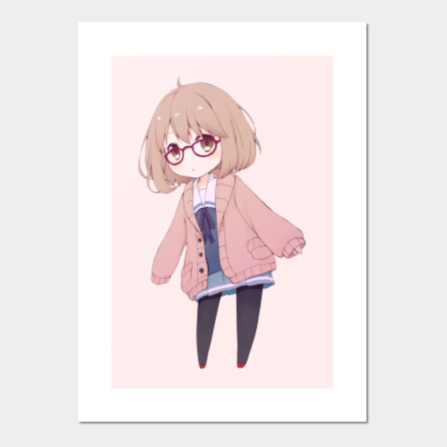 Wallpaper Chibi Mirai Kuriyama Kyoukai No Kanata Mirai Kuriyama For iPhone